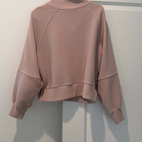Varley Blush Ribbed Pullover - Picture 4 of 6